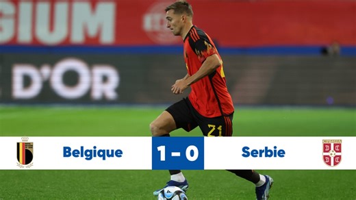 Belgique-Serbie EN DIRECT: les Diables maitrisent la fin de match