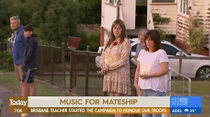 An incredible demonstration of music and mateship has taken place in Brisbane's south-east. #9News #AnzacDay2020 | TODAY