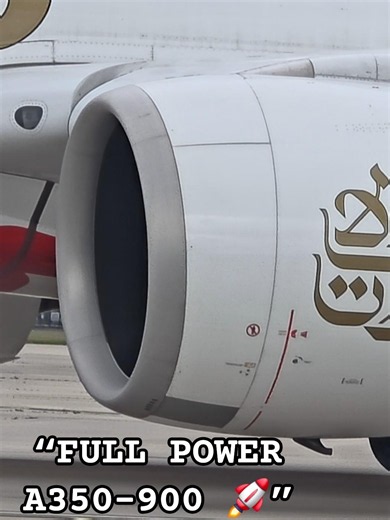 Emirates A350-900 FULL POWER Takeoff from Manchester 🇬🇧 to Dubai 🇦🇪 | Runway 23L#airplane #aviation