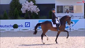 Isabell Werth gewinnt mit DSP Quantaz den Deutsche Bank Preis beim CHIO Aachen! ✨ Für ihre Kür erhielt sie am Ende 88.335% 🏆🚀 Auch der Sieg im Nationen Preis geht an das deutsche Team bestehend aus Frederic Wandres, Carina Scholz, Jessica von Bredow-Werndl und Isabell Werth 🥰🇩🇪 ▶️ watch.clipmyhorse.tv/CHIOAachen | ClipMyHorse.TV Deutschland