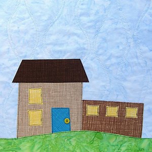Applique Houses Quilt Pattern: Beginner Friendly (digital PDF) - Etsy