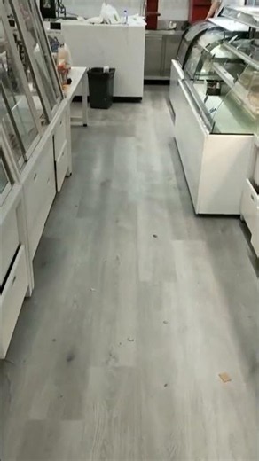 Real-life, unfiltered view of the completed SPC flooring installation. #floorspcinstallation