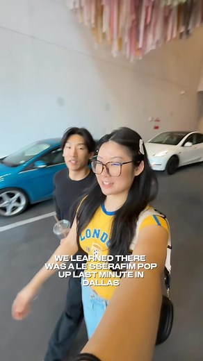 Where in the heck is SAKI? 👀 I know this isn’t my usual content, but I want to start branching out more into Dallas vlogs—so here we are! 📸 My brother and I made a last-minute stop at the @le_sserafim pop-up before they closed. It was a fun space for fans to vibe, take pics, and check out merch. We even snagged the LAST T-SHIRT in Dallas. 🏆 📍 Hello82 – Dallas 💰 Shirt was $40—worth it for the memories? 👀 Let me know if y’all like this kind of content! Should I do more Dallas event vlogs? 📲