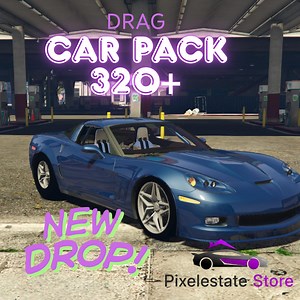 Fivem Drag Racing Vehicle Mega Pack | 320  Debadged Cars, Custom Handling Mod - Etsy