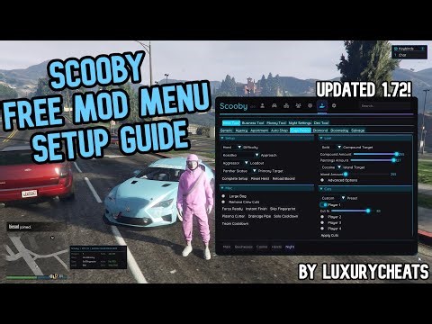GTA 5 Mod Menu | Scooby Mod Menu GTA 5 1.72 Enhanced + Legacy | Money Drop | FSL Method Tutorial