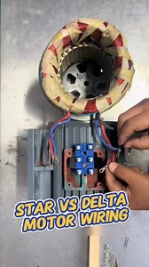 210K views · 3.2K reactions | Star vs Delta Motor Wiring Explained in Seconds! Like❣️ comments Share . #motor #motors #electricmotor #acmotor #starconnection #deltaconnection #diyelectrical #electrical #electrician #electricians #electricalwork #electricalworks #electricalstudent #electricalstudents #electricalengineering #electricalengineer #electricaltips #electricalwiring | WA Electronics 2.0 | Facebook
