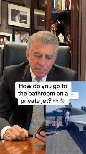 141K views · 960 reactions | Solutions for needing to use the bathroom on a small corporate jet | The jet Business | Facebook