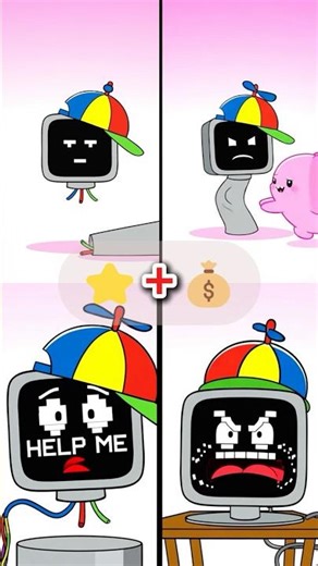 My Sprunki OC Young Computer Animation - Brand name quiz!