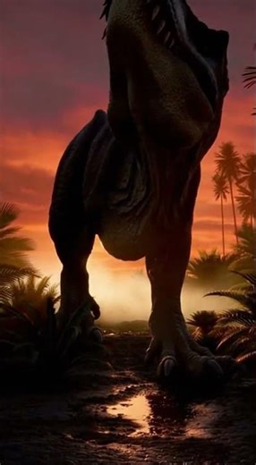 T-Rex Returns… Earth-Shaking Stomp! 🦖 #shorts