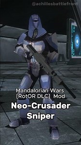 Mandalorian Neo-Crusaders Units - Mandalorian Wars Mod #starwars #battlefront2 #shorts