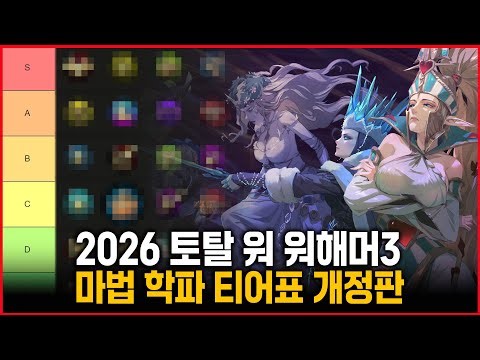 Total War: Warhammer III: Schools of Magic Tier List 2026 Revised Edition