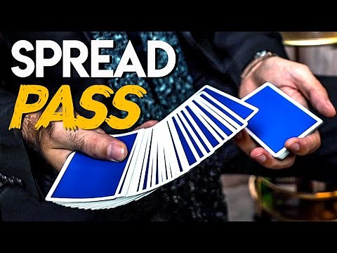 The SPREAD PASS Tutorial - (The BEST Card Magic Control)