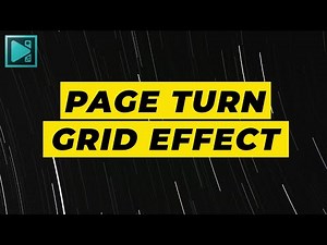 VSDC Tutorial: Page Turn Grid Effect