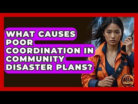 What Causes Poor Coordination In Community Disaster Plans? - Man vs. Disaster