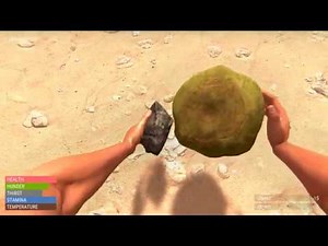 Hand Simulator: Survival Tutorial, How to Eat Coconuts