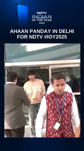 NDTV on Instagram: "Actor Ahaan Pandey in Delhi for NDTV Indian Of The Year 2025, speaks exclusively to NDTV's @jayakndtv @ahaanpandayy Watch him from 6 PM onwards only on the NDTV Network Presented By: RPSG Powered By: Raymond (@raymond_the_complete_man) Co-Powered By: Gallant (@gallantt_group) Co-Powered By: Adani Energy (@adanigreen) State Partner: Uttar Pradesh Government (@upgovt) Social Impact Partner: M3M Foundation (@M3MFoundation) Sustainability Partner: Prostarm (@prostarm.india) Credi