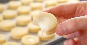 6.7K views · 46 reactions | Condensed Milk Cookies Easy recipe only 3 ingredient Sweetened Condensed Milk Cookies.and simple steps! - 150g All Purpose Flour ( 1 cup + 1 tbsp) - 110g SEMI Cold Butter cut into small pieces ( 1 stick ) Take the butter out of the fridge 30 min before using. - 60g Sweetened Condensed Milk ( 2 ounces ) - 1 tsp Vanilla (optional) Fillings options: - Nutella - Jam - Condensed Milk | Cooking Videos | Facebook