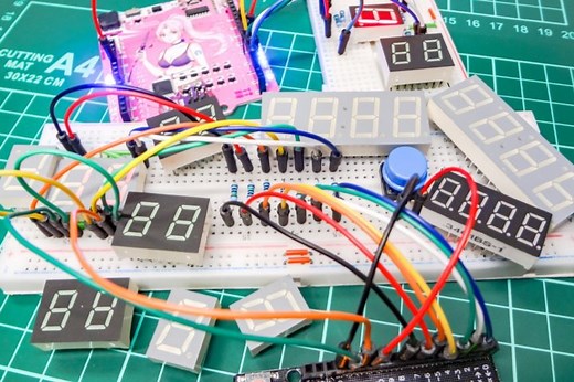 【Arduino入門編㉔】Arduinoで7セグメントLEDを制御してみよう！(スタティック制御 / ダイナミック制御)