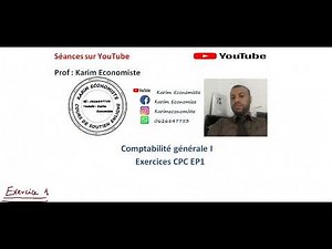 Comptabilité générale S1 Exercices CPC EP1