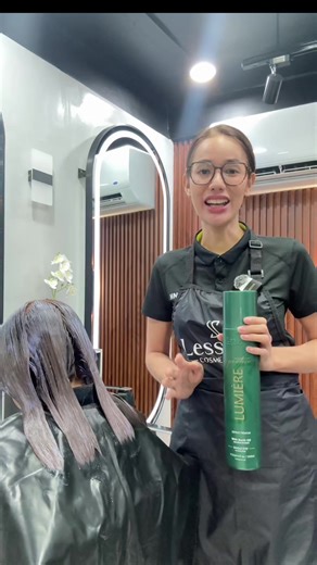 Welcome to the future of Hair Straightening and Restoration —the next level of hair architecture. NANOSTRAIGHT works by breaking down active ingredients into ultra-small particles, allowing deeper penetration into the hair cortex. This advanced process improves absorption, enhances protein restoration, and strengthens the internal structure of the hair. Unlike traditional treatments that only coat the surface, nanotechnology repairs from within — reducing frizz, minimizing breakage, and improvin