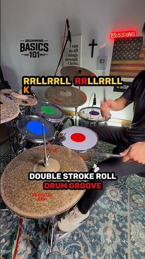 Every Drummer Needs This Double Stroke Roll 🥁 #drums