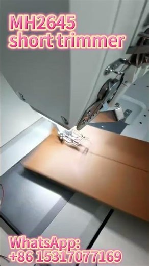 MH2645 short trimmer #industrialsewingmachine #sewingmachine #heavydutysewing #leather #carseat