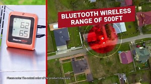 ThermoPro TP920W 650FT Wireless Bluetooth Meat Thermometer with Dual Probes for Oven Grilling BBQ