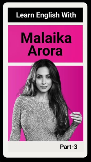 Learn English With Malaika Arora