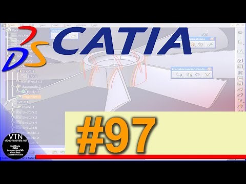 01-97 CATIA v5 TUTORIAL: ( Centerline )
