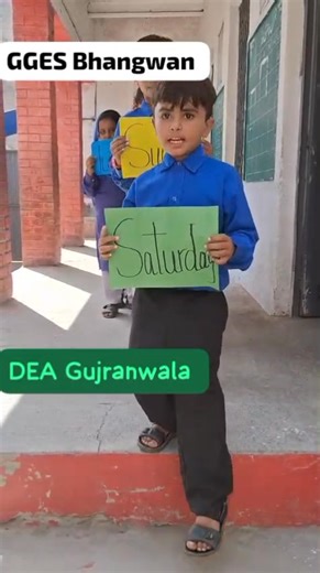🌿 Little minds, big learning 🌟 Grade 1 exploring Days of the Week through practical fun at GGES Bhangwan 🏫💡 #LearningByDoing #GGESBhangwan #QualityEducation #StudentSuccess #HandsOnLearning #PracticalEducation #EducationalExcellence | School Education Department, Government of the Punjab