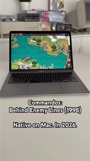 Commandos: Behind Enemy Lines (1998) Native on Mac. In 2026.
