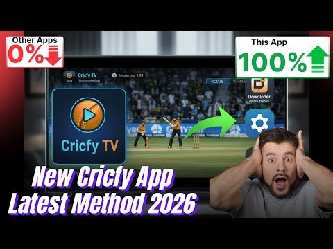 How to Download/Install Cricfy TV on Android tv & Google TV 2026 Method | Cricfy Kaise Install karen