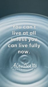 Alan Watts - quote from his Eastern Wisdom Modern Life TV series - episode 'Time' Subscribers can now watch the full colorized video at https://play.alanwatts.org/videos/time | Alan Watts