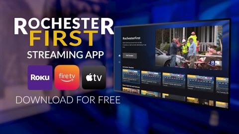 Download the RochesterFirst streaming app on your smart TV
