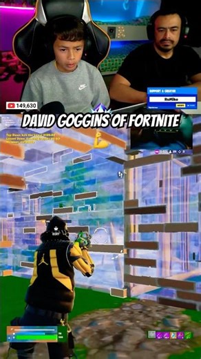 David Goggins of Fortnite 💪 #romike2013 #fortnite