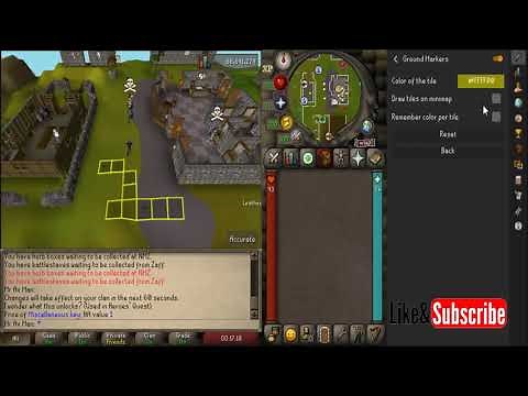 How to Mark Tiles in RuneLite