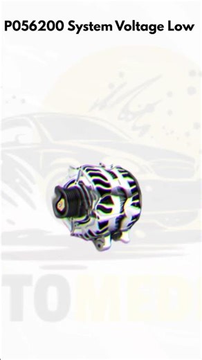 P056200 System Voltage Low – Quick Fix #automobile #repair #mechanic