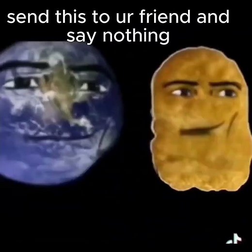 Dancing chicken nugget and earth