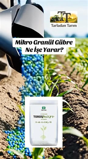 Granül Gübre nedir ? Ne işe yarar ? #gubre #mikro #granül #tarim #tohum