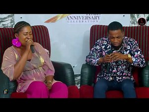 Joyce Aboagye and Seth Acheampong lifted the atmosphere at Aslin Fashion School