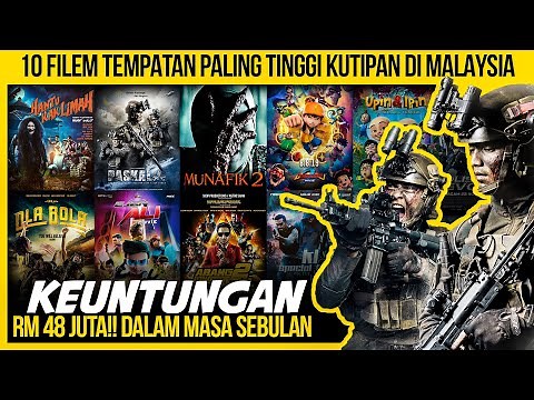 10 FILEM TEMPATAN TERKENAL YANG PALING TINGGI KUTIPAN DALAM SEJARAH MALAYSIA