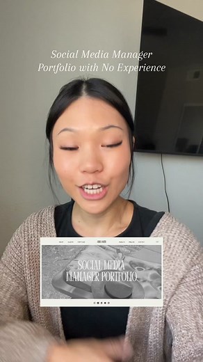 What to Include in Your Social Media Manager Portfolio with No Experience ❤️‍🔥 If you’re a beginner social media manager and feel lost about what you should include in your portfolio, here’s what I would suggest: About Me Page LOTS of content examples (graphics and videos) Example Instagram Feeds Project timeline Contact Page If you still want some help with the design and layout of your portfolio, and need some guidance on what go write on each page, I’ve made a social media manager portfolio 