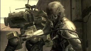 【4K修复转载】MGS4合金装备4:爱国者之枪 雷电 vs 月光和凡普打斗片段HD