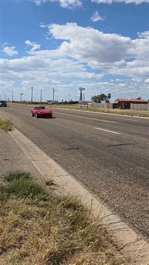 31K views · 1.4K reactions | The 2025 Texas Motor Tour is Cruising Through Adrian Texas the Midpoint of Route 66. | Route 66 Road Relics | Facebook