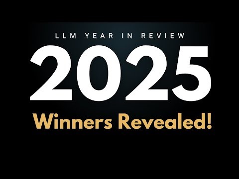 2025 AI Models Year in Review: Winners, Runner-Ups & Best of the Year