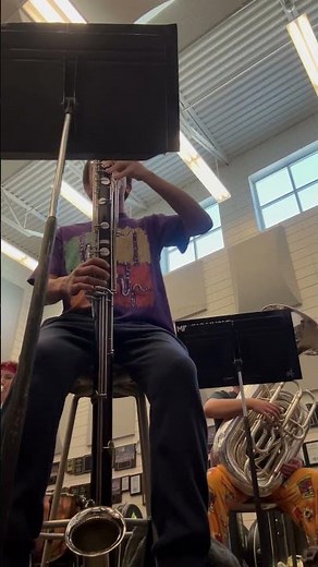 Danzón No. 2 Contrabass clarinet POV #contrabassclarinet #bassclarinet