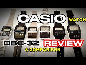 Casio DBC-32 Databank Calculator Watch Review - Module 2888 - Ep 65