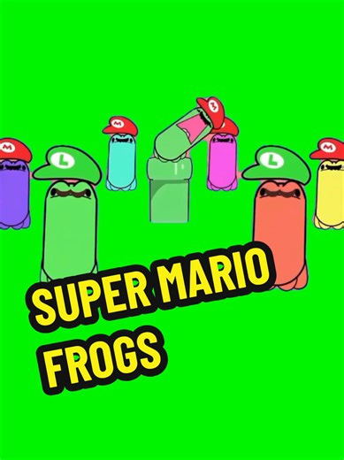 These frogs heard the Mario brainrot beat and immediately lost all composure 🐸🎮💥 @whitaswhit drops another masterpiece dancing frogs absolutely spazzing to a chaotic Super Mario brainrot remix. Pure amphibian energy, zero thoughts, all vibes. Use Ideas (CapCut Template): • POV: Your pets when zoomies activate • “My last two brain cells clocking in for work” • When the group chat decides to go out • Before vs after caffeine • Your mood when the nostalgia hits #DancingFrogs #MarioBrainrot #Supe