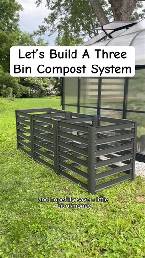 Let’s Build a Three Bin Compost System 🌱