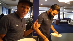788K views · 37K reactions | Qu'est-ce qu'on mange le lendemain d'une victoire en 1/4 de finale de Coupe du Monde ? Les joueurs ont leur préférence... des pâtes !!  | Équipe de France de Football | Facebook